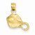 14k Gold Stingray Pendant, Alluring Pendants for Necklace