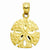 14k Gold Sand Dollar pendant, Beautiful Pendants for Necklace