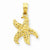 14k Gold Starfish pendant, Classy Pendants for Necklace