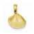 14k Gold Small Clam Shell Pendant, Pendants for Necklace