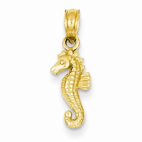 14k Gold Sea Horse pendant, Pendants for Necklace