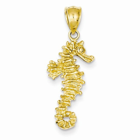 14k Gold Sea Horse pendant, Lovely Pendants for Necklace