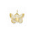 Filigree Butterfly Charm in 14k Gold