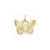 Filigree Butterfly Charm in 14k Gold