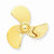 14k Gold Propeller pendant, Lovely Pendants for Necklace