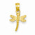 14k Gold Dragonfly pendant, Beautiful Pendants for Necklace