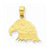 14k Gold Eagle Head pendant, Exquisite Pendants for Necklace