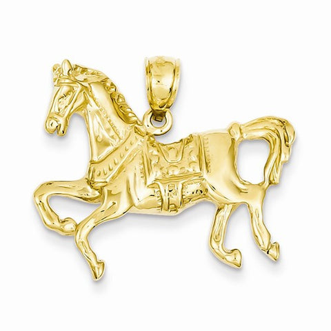 14k Gold Horse pendant, Adorable Pendants for Necklace