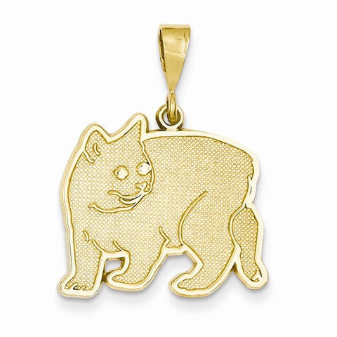 14k Gold Manx Pendant, Pendants for Necklace