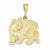 14k Gold Manx Pendant, Pendants for Necklace