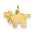 14k Gold Saint Bernard Charm hide-image