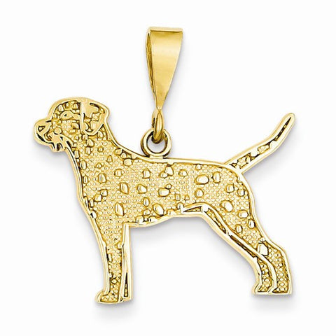 14k Gold Dalmation Pendant, Pendants for Necklace