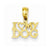 14k Gold I Heart My Dog Pendant, Pendants for Necklace