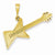 14k Gold Guitar pendant, Gorgeous Pendants for Necklace