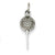 14k White Gold Golf Ball Charm hide-image