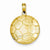 14k Gold Soccer Ball pendant, Charm