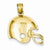 14k Gold Football Helmet pendant, Beautiful Pendants for Necklace
