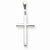14k White Gold Cross Pendant, Delightful Pendants for Necklace