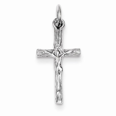 14k White Gold Crucifix pendant, Stylish Pendants for Necklace