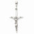 14k White Gold Passion Crucifix Pendant, Pendants for Necklace