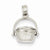 14k White Gold 3-D Opening Nantucket Basket Pendant, Pendants for Necklace