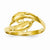 14k Yellow Gold Double Dolphins Ring