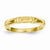 14k Yellow Gold Link Band Ring