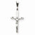14k White Gold Crucifix Pendant, Gorgeous Pendants for Necklace