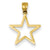 14k Gold Star Charm hide-image