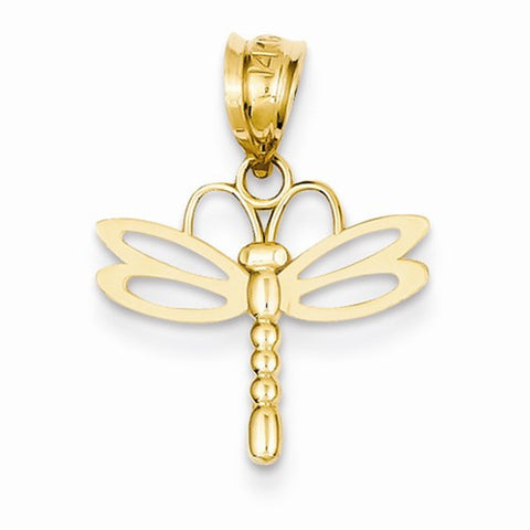 14k Gold Dragonfly pendant, Delightful Pendants for Necklace