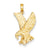 14k Gold Eagle Charm hide-image
