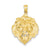 Lion Charm in 14k Gold