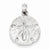 14k White Gold Sand dollar pendant, Classy Pendants for Necklace