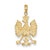 14k Gold Eagle Charm hide-image