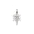 R.N. Charm in 14k White Gold