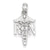 14k White Gold R.N. Charm hide-image