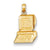 14k Gold Computer Wiz Charm hide-image