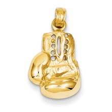 14k Gold Lg Boxing Glove Charm hide-image