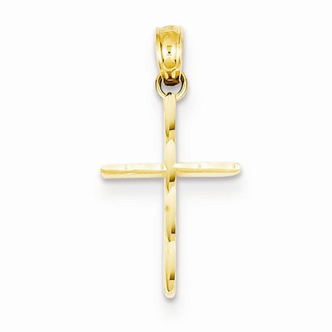 14k Gold Cross Pendant, Beautiful Pendants for Necklace