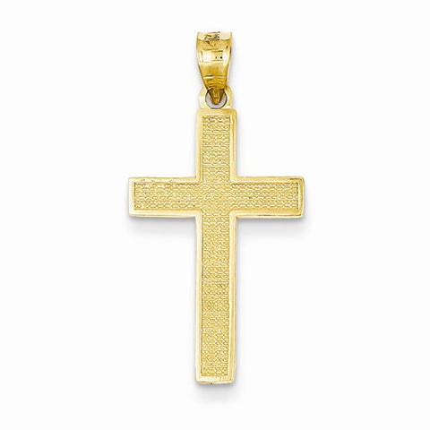 14k Gold Cross Pendant, Fine Pendants for Necklace
