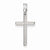 14k White Gold Hollow Cross pendant, Exquisite Pendants for Necklace