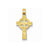 14k Gold Celtic Cross pendant, Classy Pendants for Necklace