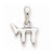 14k White Gold Chai (Life) Pendant, Pendants for Necklace