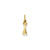 Solid Polished 3-D Seattle Space Needle Charm in 14k Gold