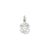 U.S. Army Insignia Charm in 14k White Gold