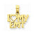 14k Gold I Love My EMT Pendant, Pendants for Necklace