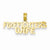 14k Gold Firefighter's Wife Pendant, Pendants for Necklace