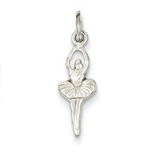 14k White Gold Ballerina Charm hide-image