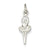 14k White Gold Ballerina Charm hide-image