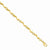 Gold Plated Bezel Cz S Link Bracelet